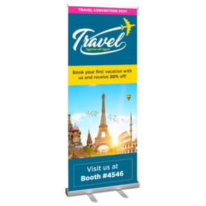 Retractable Banner Stand - 33" x 85"